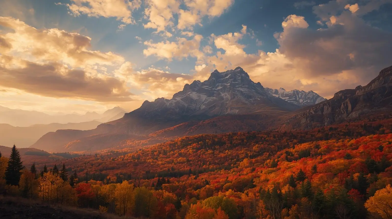 majestic mountain, joy, God's love