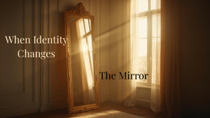 when identity changes after loss, the mirror,